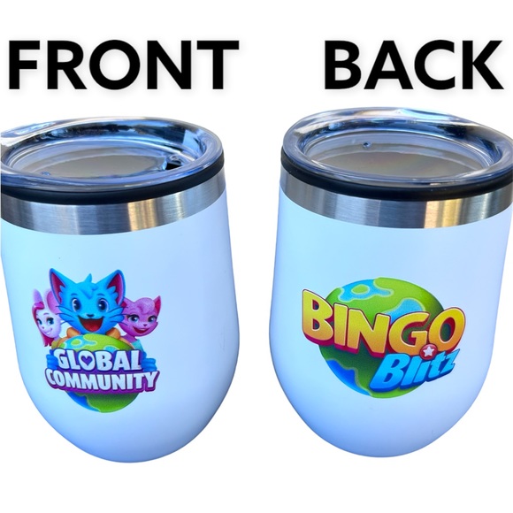 BINGO BLITZ- Official SWAG Tumbler from the LA live event!! NEW - Picture 7 of 10